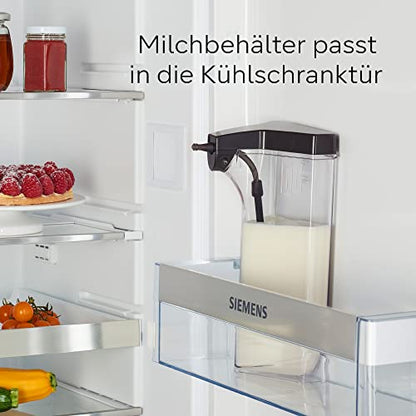SIEMENS Máquina automática de café EQ900 TQ903D03, control por aplicación, pantalla táctil intuitiva, modo barista, AromaBoost, reducción de ruido, trituradora premium, limpieza automática de vapor,