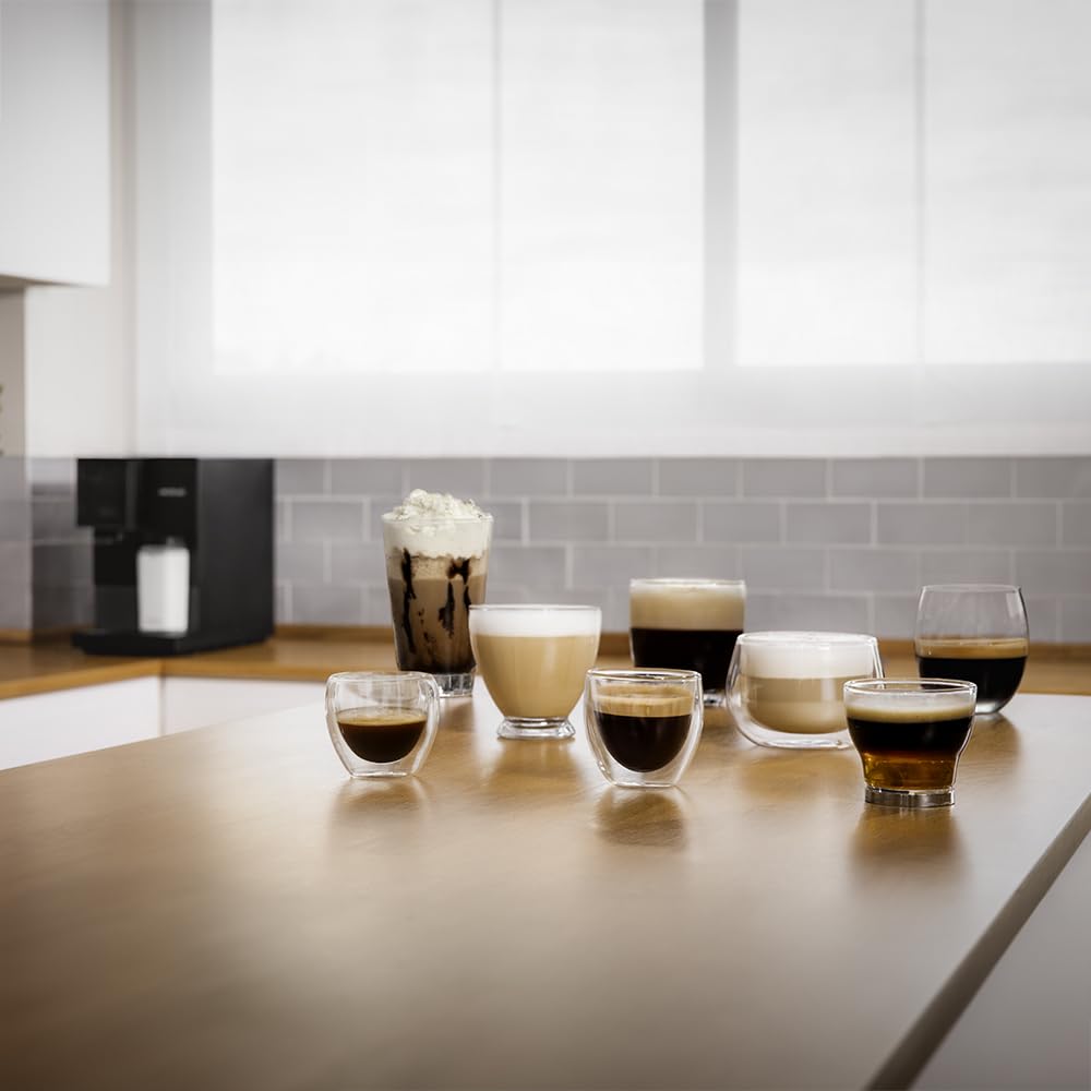 Cecotec Cafetera Superautomática Cremmaet Compactccino Connected White Rose. 19 Bares, Pantalla TFT y Wifi, Sistema Thermoblock, Tanque de Leche, Depósito de 150 G de Café, 5 Niveles de Molienda