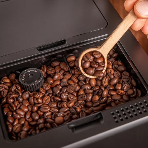 Cecotec Cafetera Superautomática Cremmaet Compactccino Connected White Rose. 19 Bares, Pantalla TFT y Wifi, Sistema Thermoblock, Tanque de Leche, Depósito de 150 G de Café, 5 Niveles de Molienda