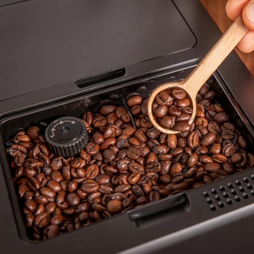 Cecotec Cafetera Superautomática Cremmaet Compactccino Connected White Rose. 19 Bares, Pantalla TFT y Wifi, Sistema Thermoblock, Tanque de Leche, Depósito de 150 G de Café, 5 Niveles de Molienda