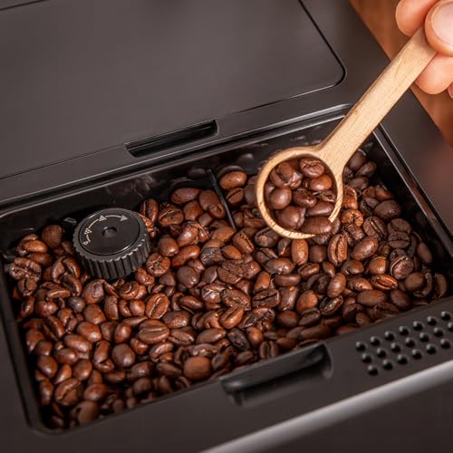 Cecotec Cafetera Superautomática Cremmaet Compactccino Connected White Rose. 19 Bares, Pantalla TFT y Wifi, Sistema Thermoblock, Tanque de Leche, Depósito de 150 G de Café, 5 Niveles de Molienda
